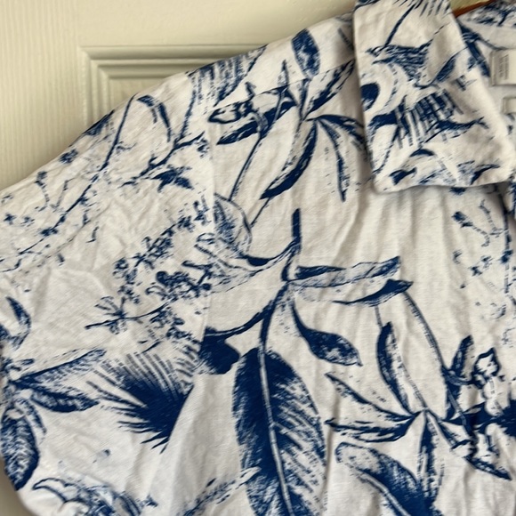 Lucky Brand Classic Tropical Button Up - Picture 3 of 3